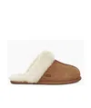 Ugg Womens Scuffette Ii Slipper In Chestnut In White