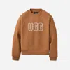 Ugg Logo Sweatshirt In Brown