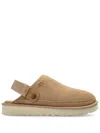 Ugg Logo-debossed Slippers In Neutrals
