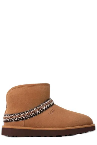 Ugg Classic Mini Crescent In Tan