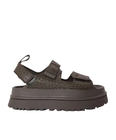 UGG LOGO DETAIL SANDALS