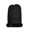 Ugg Logo Gloves In Black