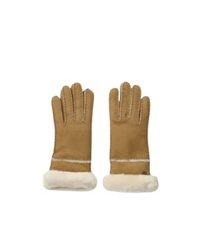 Ugg Logo Gloves In Green
