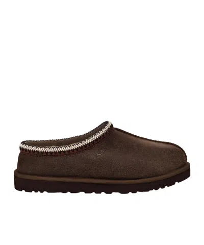 Ugg Mens Tasman Distressed Slippers Uk8 Eu42 In Brown