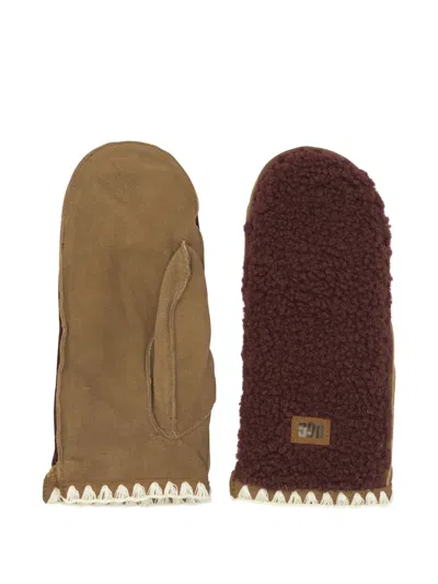 UGG LOGO-PATCHED GLOVES