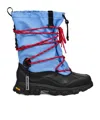 Ugg High-top Silhouette Boots Contrasting Laces In Blue