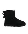 Ugg W Mini Bailey Bow Ii Boots In Gray