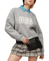 Ugg Logo Sweatshirt In Gray