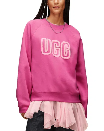 Ugg Logo Sweatshirt In Pink