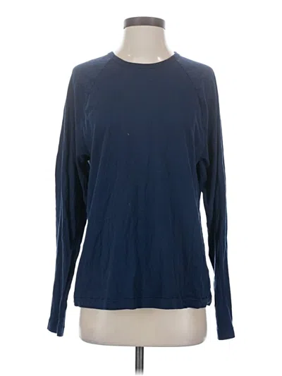 Pre-owned Ugg Long Sleeve T-shirt In Blue