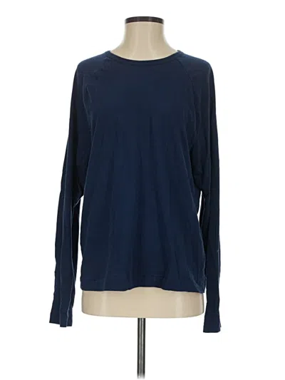 Pre-owned Ugg Long Sleeve T-shirt In Blue