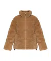 Ugg Shearling Jacket In Brown