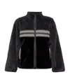 Ugg Marlene High Pile Fleece Jacket In Black