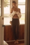 Ugg Lorelai Cable-knit Pants In Brown