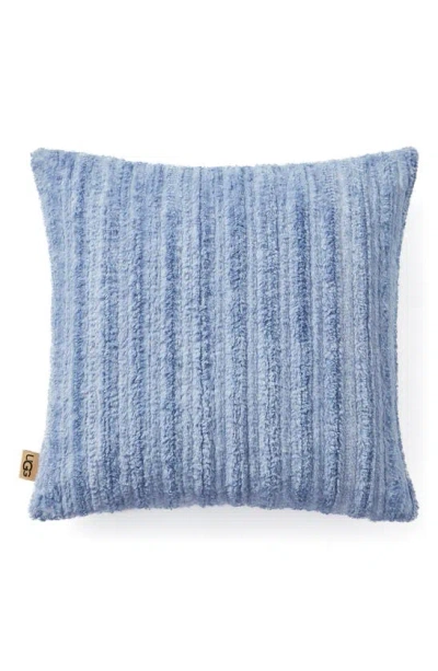 Ugg Lorelai Plush Throw Pillow In Blue