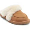 Ugg ® Loria Genuine Shearling Lined Slipper In Brown
