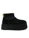 Ugg Low-cut Ankle Boots With Platform Sole In Black
