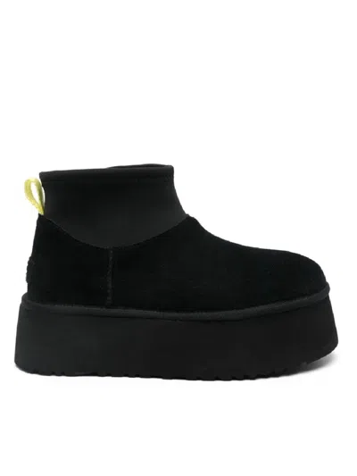 Ugg Low-cut Ankle Boots With Platform Sole In Black