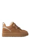 Ugg Lowmel 1170750-che Sneakers Men Chestnut Suede Wool Lined Casual Shoes Gug95 In Brown
