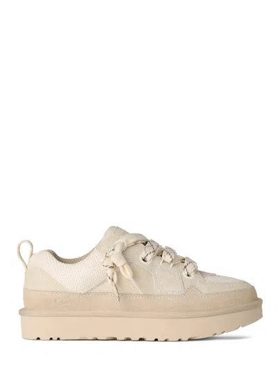 UGG LOW-TOP SNEAKERS IN SOFT BEIGE