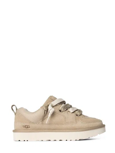 Ugg Lo Lowmel Mesh And Suede Sneakers In Animal Print