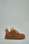Ugg Low-profile Brown Sneakers With Suede And Nylon Upper In Brown