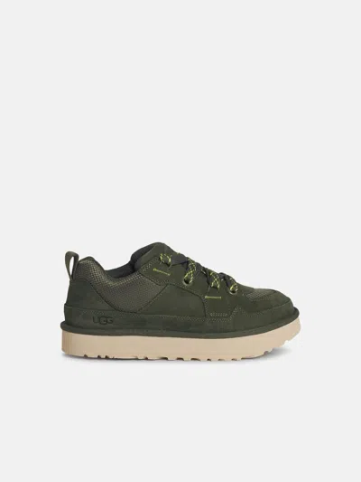 Ugg 'lowmel' Green Suede Sneakers