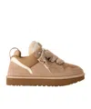 Ugg Stylish Boot-style Sneakers With Plush Lining In Brown