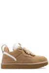 Ugg Lowmel Lace-up Sneakers In Neutral