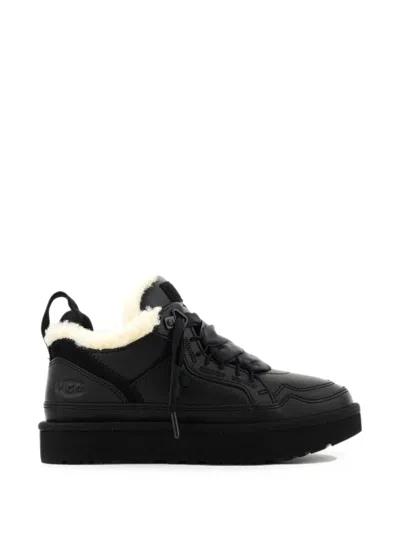 Ugg Lowmel Sneakers Aus Leder In Animal Print