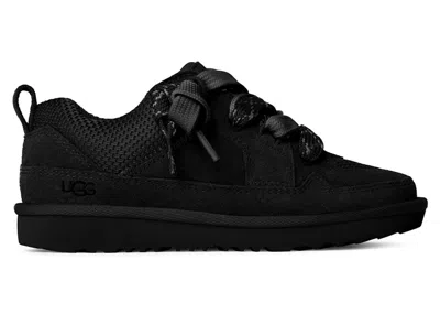 Pre-owned Ugg Lowmel Lo (kids) Sneakers In Black