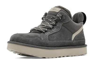Ugg Lowmel Men's Lace-up Boots Charcoal/goat: 11 D - Medium In Black