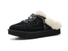 Ugg Round-toe Mules In Black