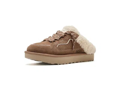 Ugg Lowmel Mules Women's Shoes Chestnut: 11 B - Medium In Purple