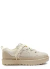 Ugg Lowmel Quilted Suede Sneakers In Brown