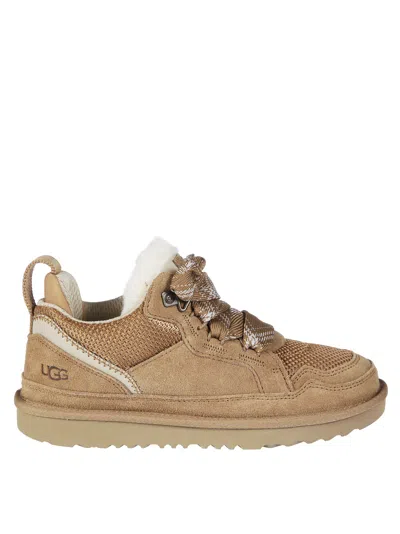 Ugg Lowmel Sneaker For Little Girls In Brown