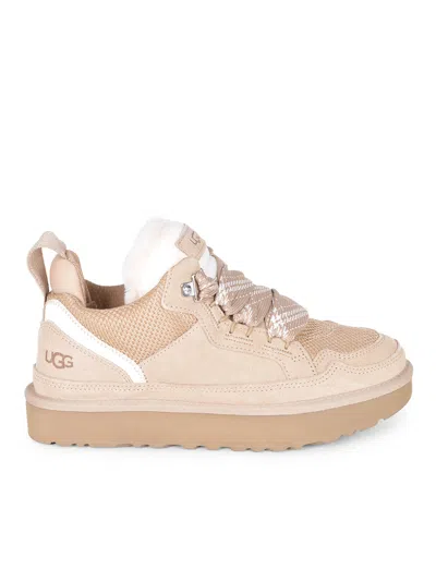 Ugg "lowmel" Sneakers In Nude