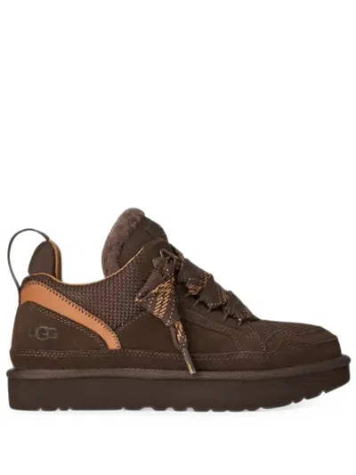 Ugg Lowmel Sneakers Woman Dusted Cocoa In Brown