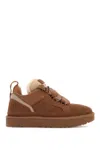 Ugg Padded Collar Sneakers With Durable Heel Strap In Brown