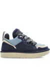 Ugg Lowmel Lace-up Suede Sneakers In Blue