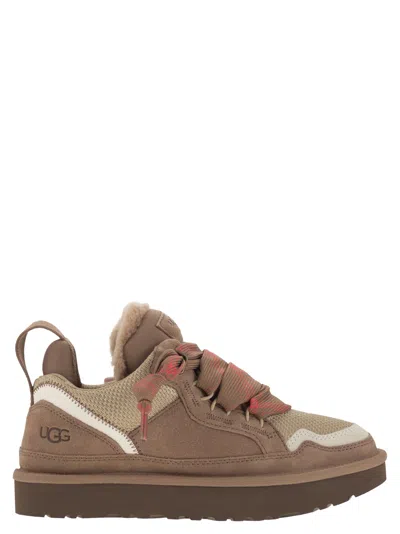 Ugg Lowmel Suede Sneakers In Multi