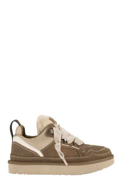 Ugg Lowmel - Suede Sneakers In Brown