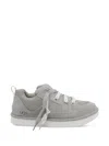 Ugg Low Top Mustard Seed Brown Suede Sneakers In Silver