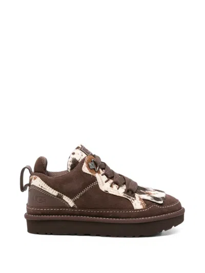 Ugg Lowmel Western Sneakers In Brown