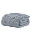 Ugg Luna Knit Cotton Throw Blanket In Chambray