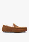 Ugg M Ascot Suede Moccasins In Brown