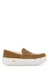 Ugg Camel Suede Ascot Slip Ons