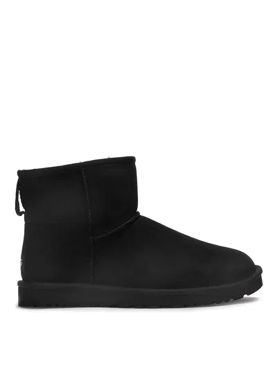 Ugg Classic Mini Ii Ankle Boots In Black