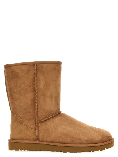 Ugg M Classic Short Boots, Ankle Boots In Brown