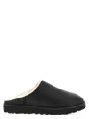Ugg M Classic Slip-on Flat Shoes Black In Black